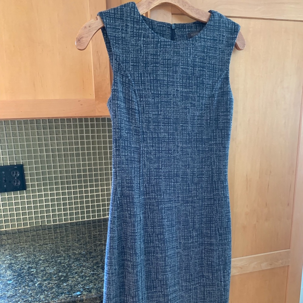 Authentic Peserico Winter dark Navy Tweed pattern